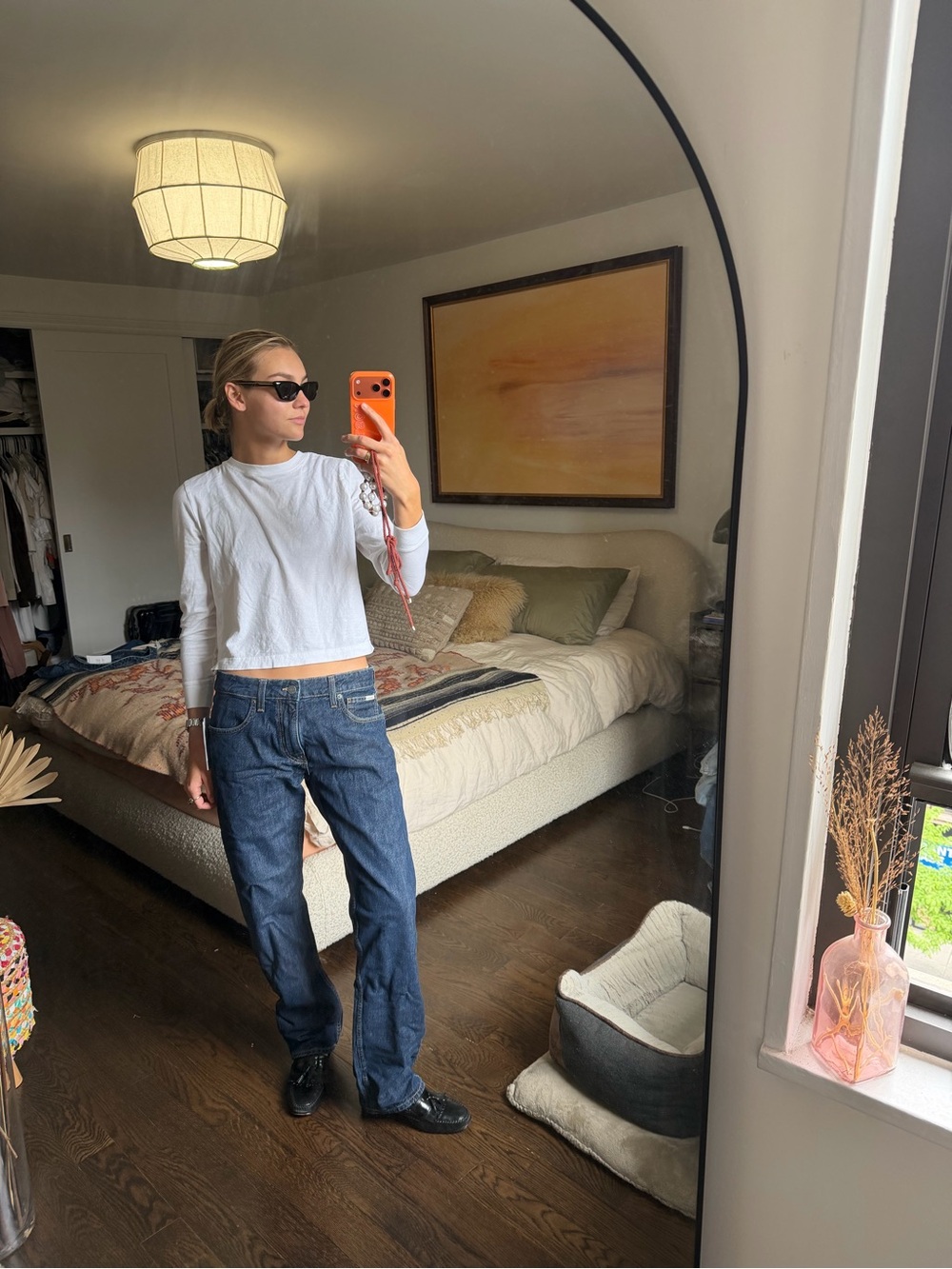 Guess Dark Blue Straight-Leg Jeans
